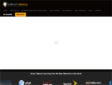 Tablet Screenshot of circuitgenius.com